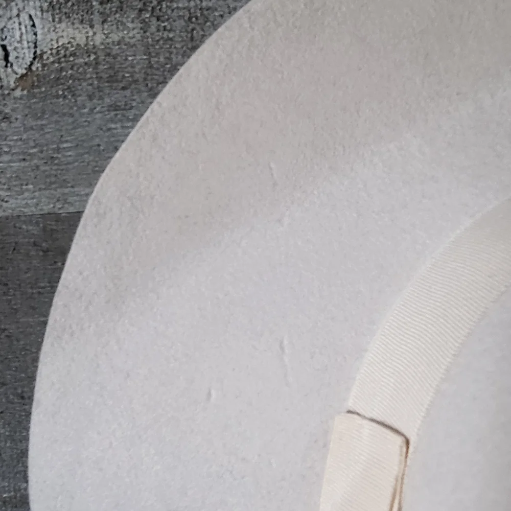 Urban Outfitters Ivory Wide Brim Hat